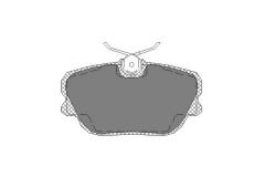 тормозные колодки SP 124 PR