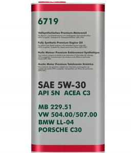 FANFARO 6719 Longlife VW Audi Skoda Seat 5W-30 (5л Метал)