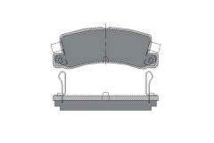 тормозные колодки SP 106 PR