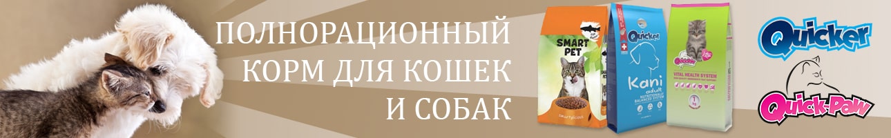 Корм для собак и кошек